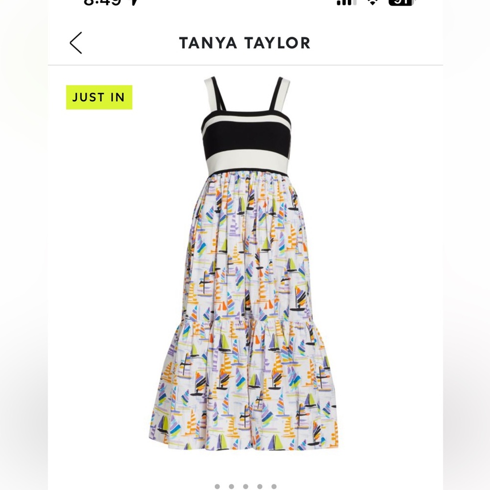 ISO TANYA TAYLOR sailboat dress size xs